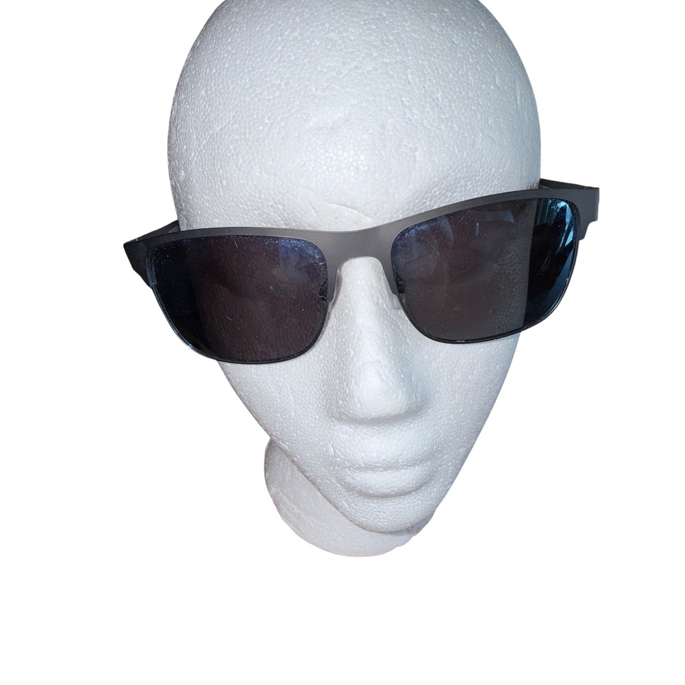 Dockers Polarized Sunglasses Black Wrap Sport Fishing Driving Coastal Dadcore Y2